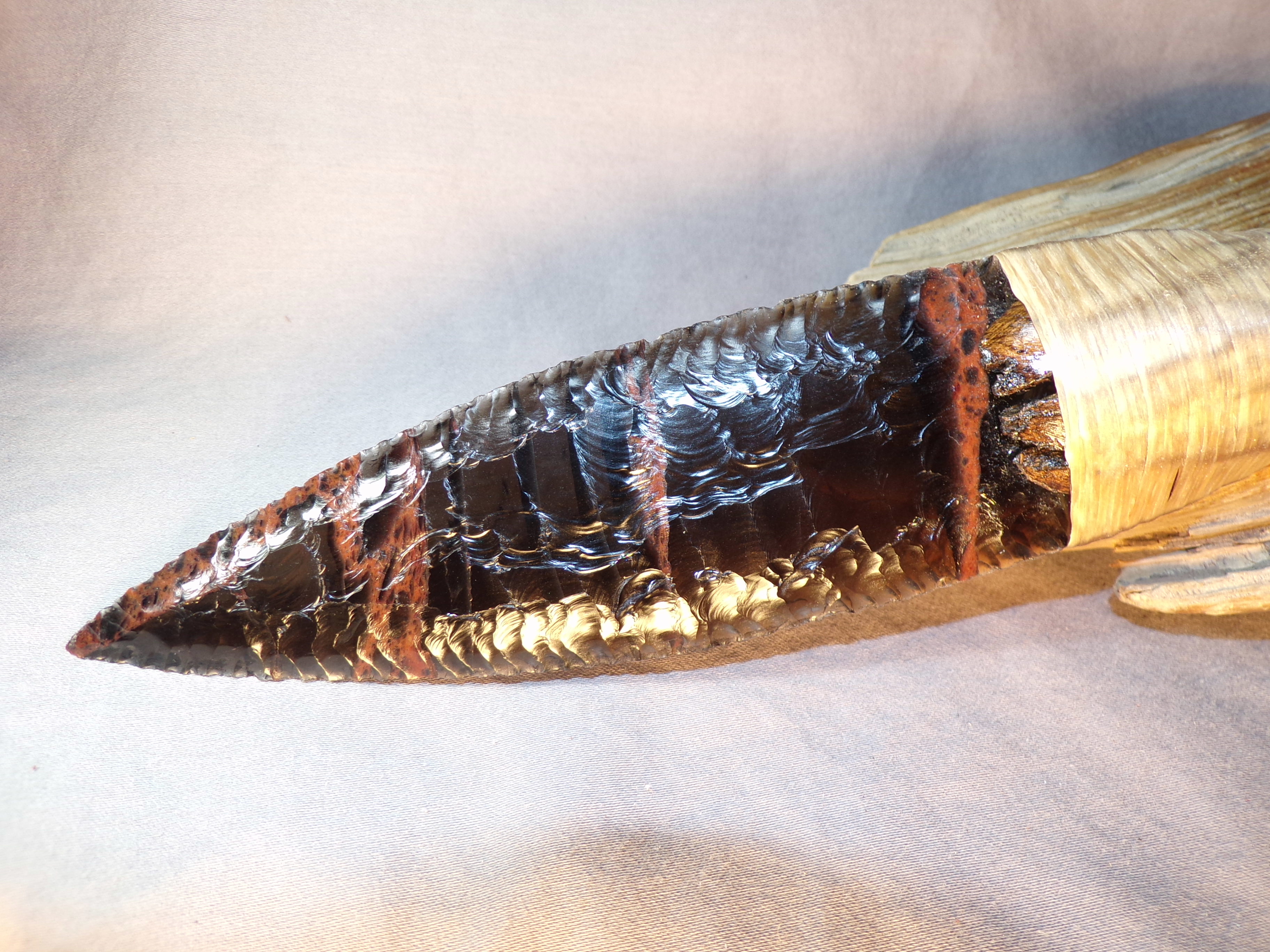 Obsidian knife