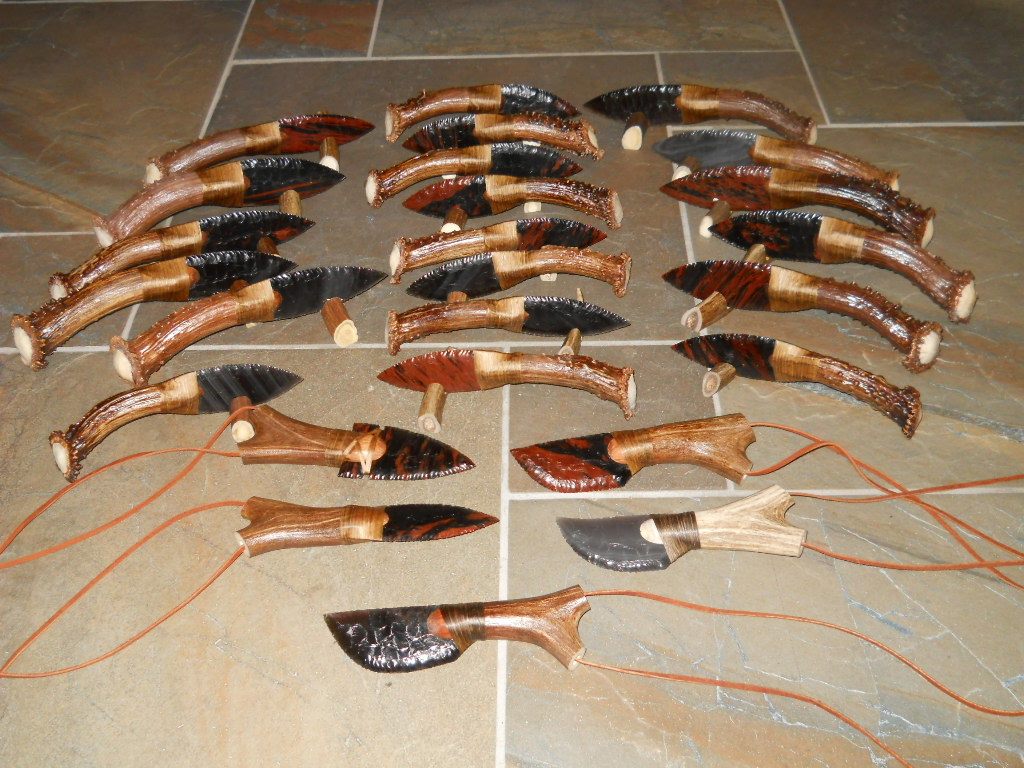 wholesale obsidian knives
